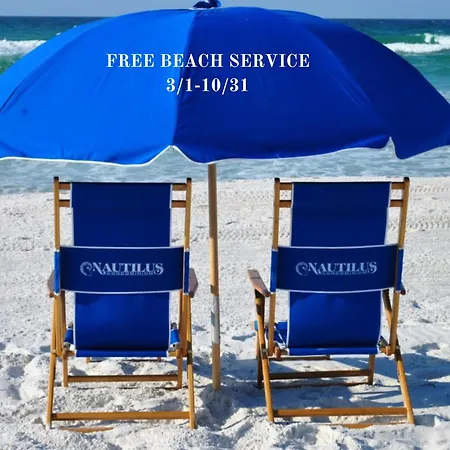 Nautilus 2609 Gulf View 2 Bedroom 6Th Floor Free Beach Service